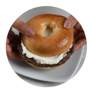 bagel-frijolitos